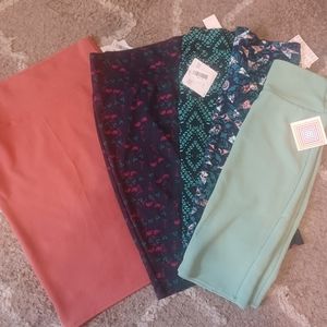Brand New With Tags Luluroe Skirt Bundle